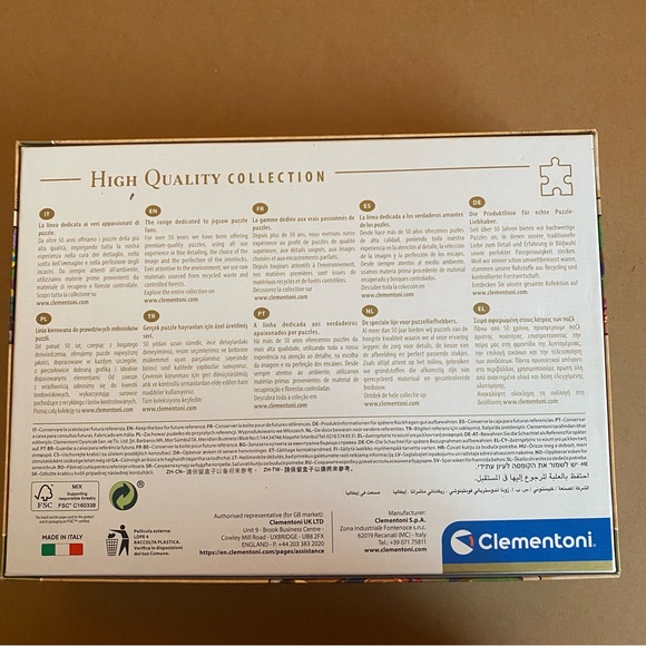 Clementoni Story Maps 1000 Piece Puzzle- “Alice in Wonderland” - Picture 3 of 3